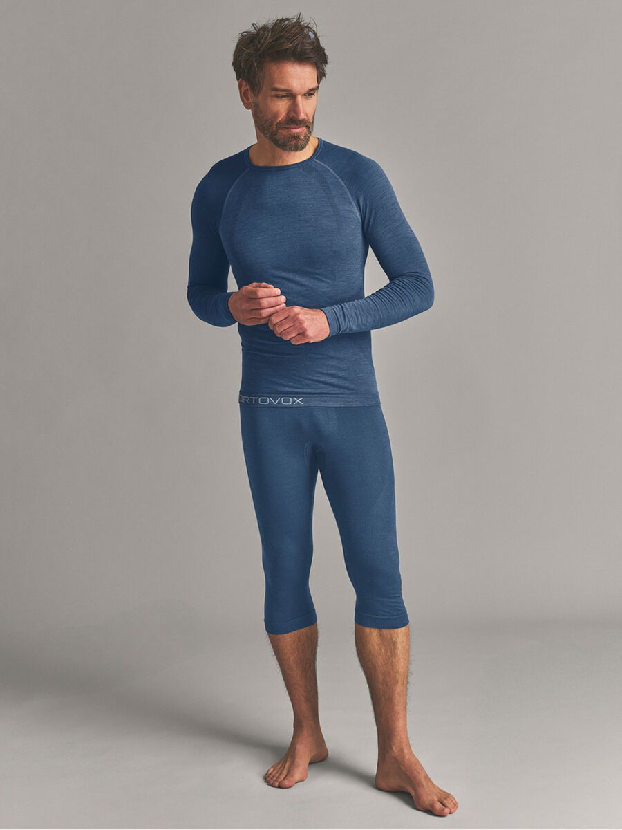 Ortovox 120 Merino Comp Light Long Sleeve M, light nunatak - Bild 3