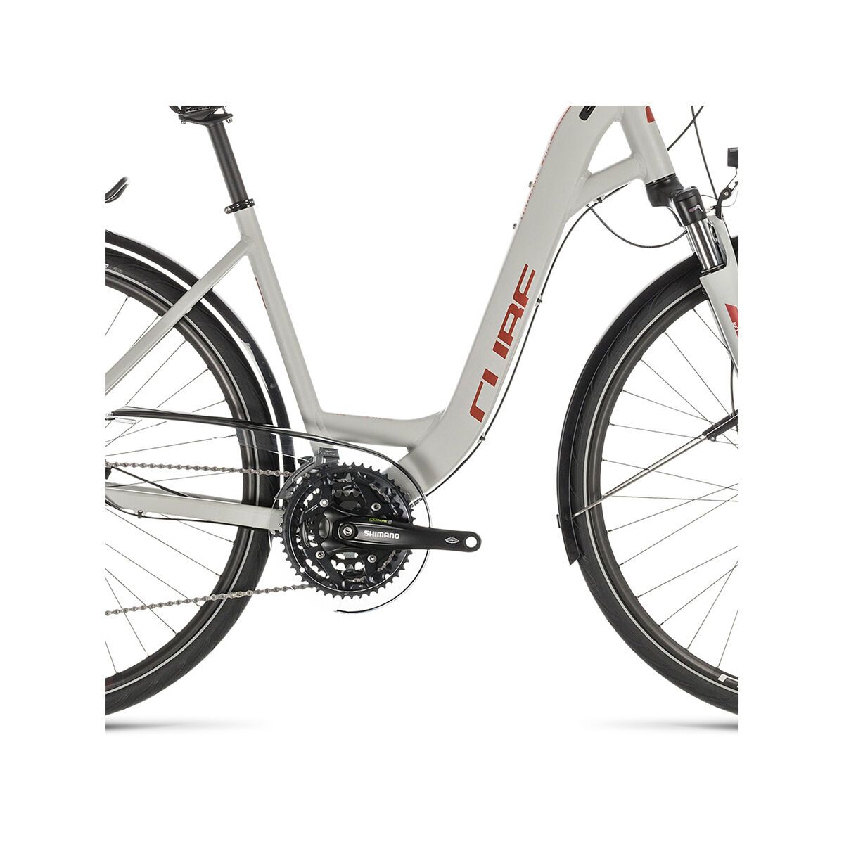 Cube Touring EXC Easy Entry, grey´n´orange - Bild 3