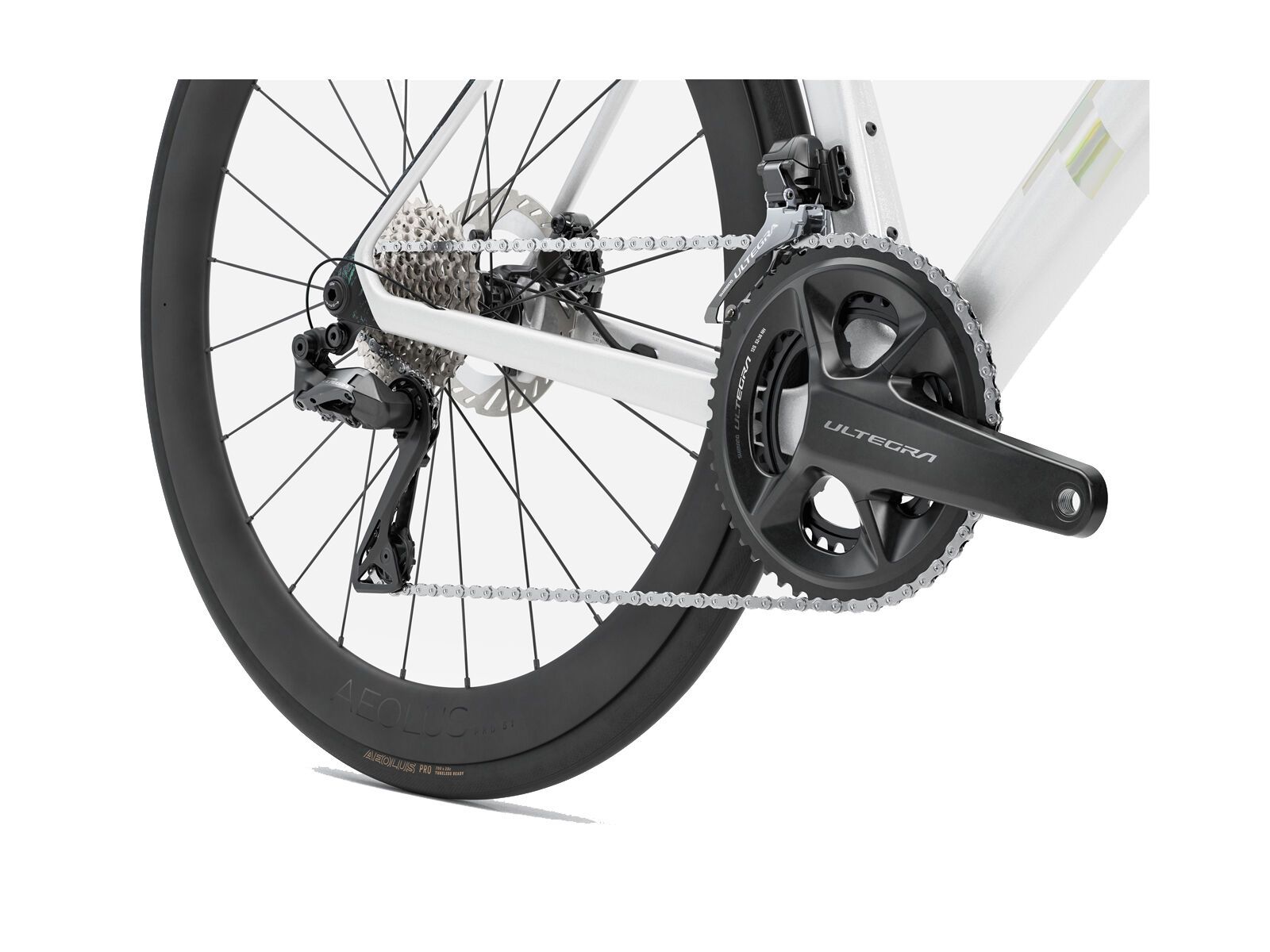 Trek Madone SL 7 Gen 8, gloss crystal white/matte deep smoke - Bild 6