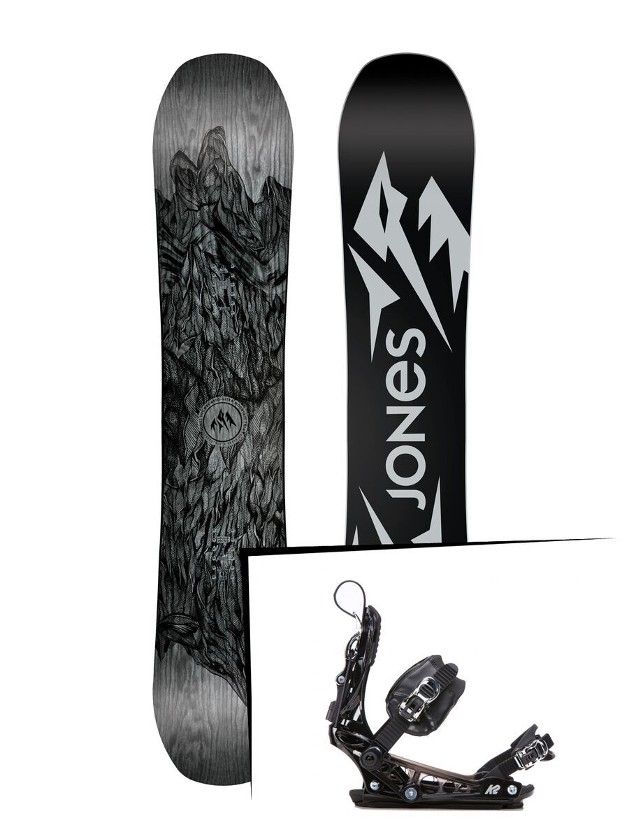 Set: Jones Ultra Mountain Twin 2019 + K2 Cinch Tryst (1919564S) - Bild 1