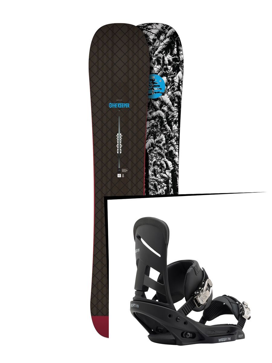 Set: Burton Gate Keeper 2017 +  Mission EST (1712891S) - Bild 1