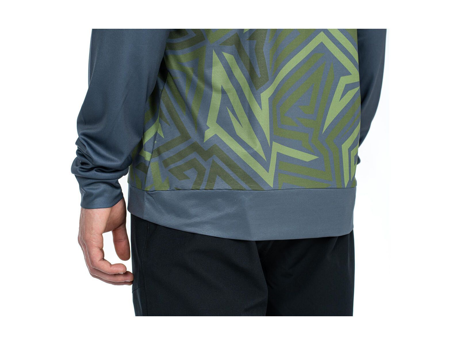 Cube ATX Rundhalstrikot TM langarm, olive´n´grey - Bild 5