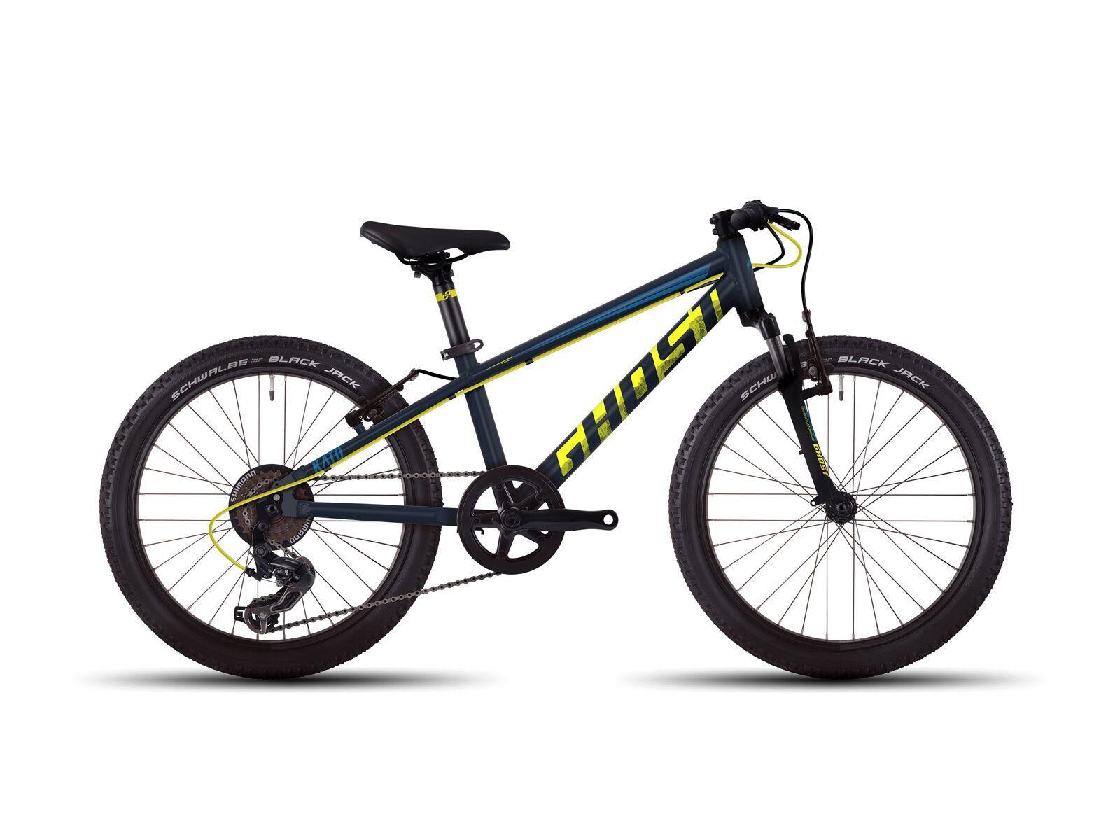 Ghost Kato Kid 2 AL 20, night blue/neon yellow/riot blue - Bild 1