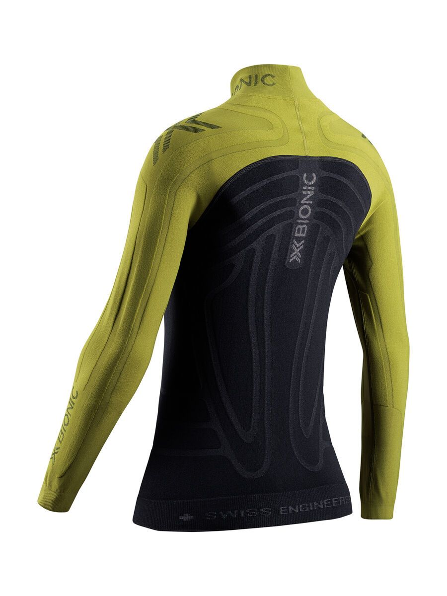 X-Bionic Heatloop Shirt LS Wmn, moss green/x black - Bild 2