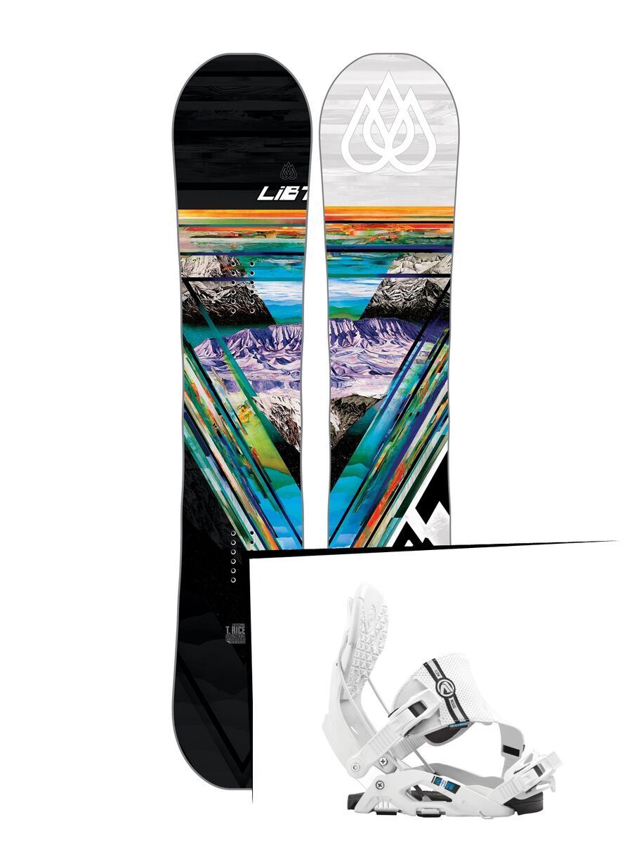 Set: Lib Tech T-Rice Pro 2017 + Flow Nexus Hybrid (1513172S) - Bild 1