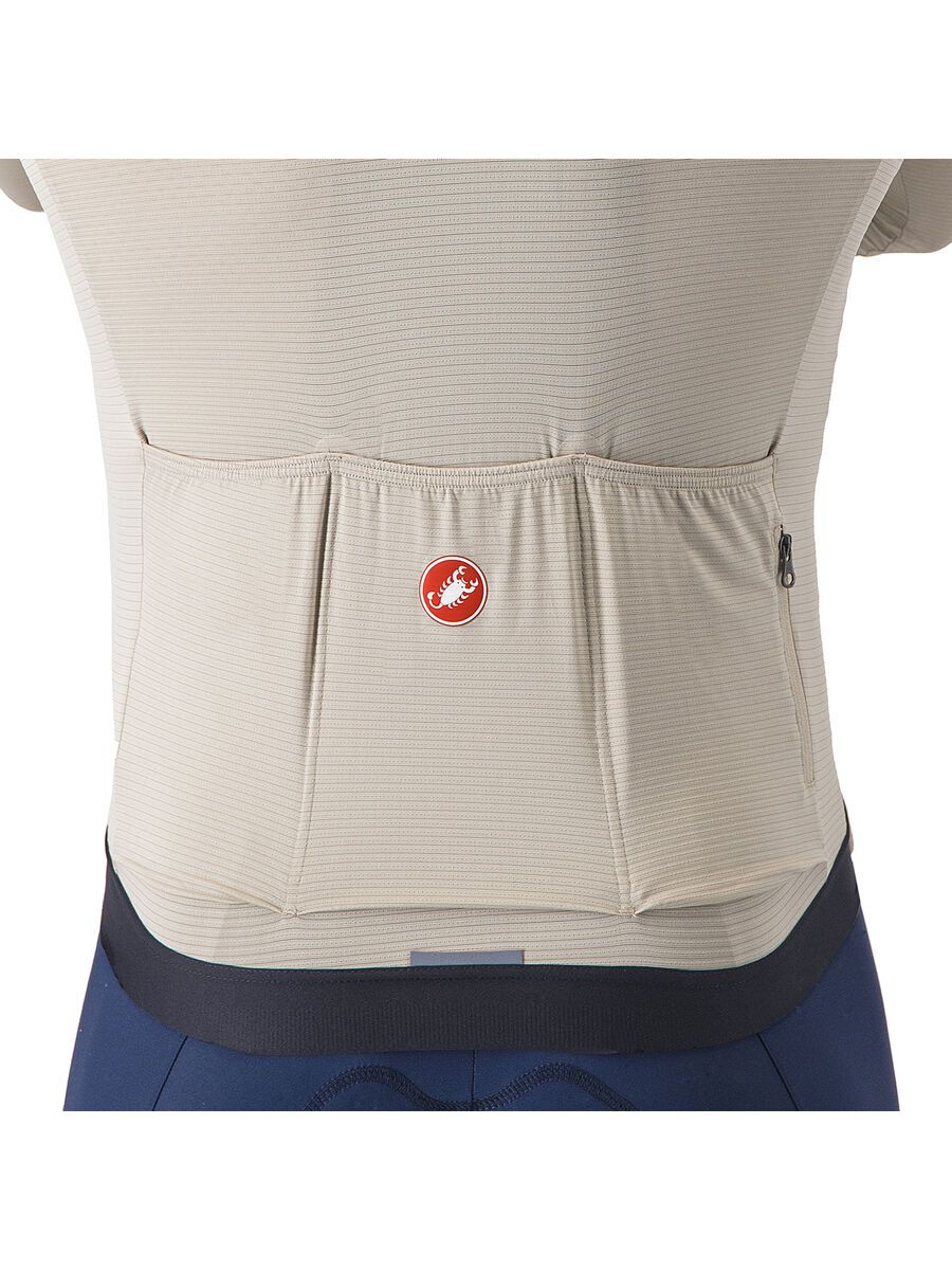 Castelli Espresso LS Jersey, clay/black - Bild 4