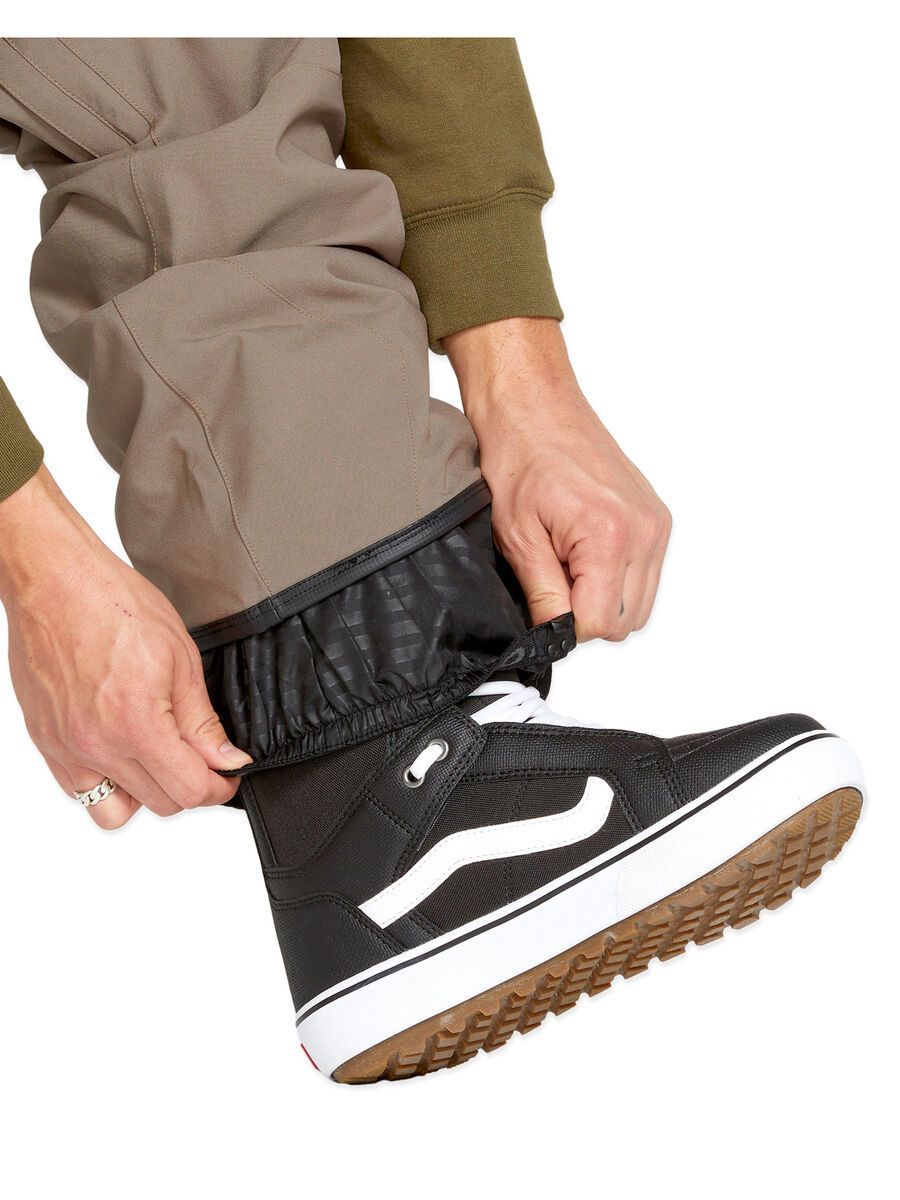 Volcom Roan Bib Overall, chestnut brown - Bild 4