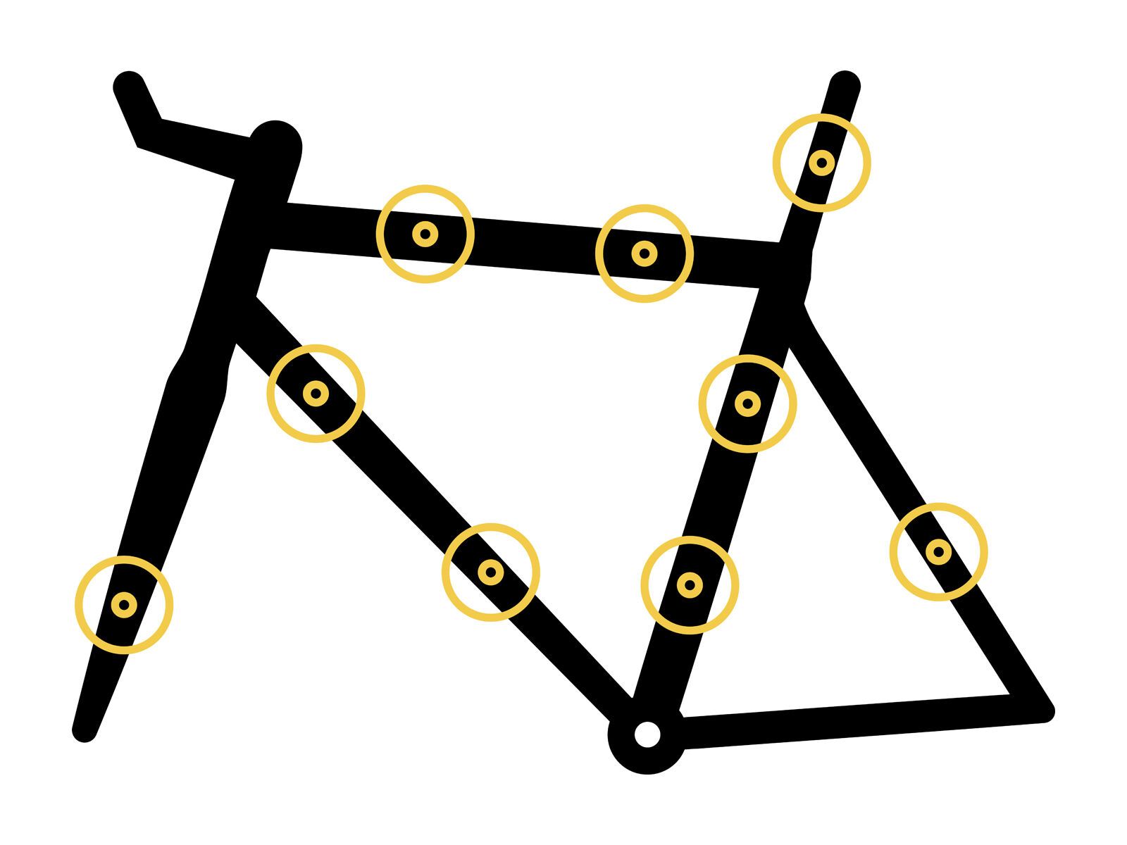 Tex-Lock Bügelschlosshalterung, black - Bild 3