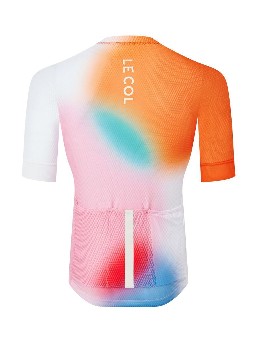 Le Col Pro Air Jersey, white/saffron/multi - Bild 2