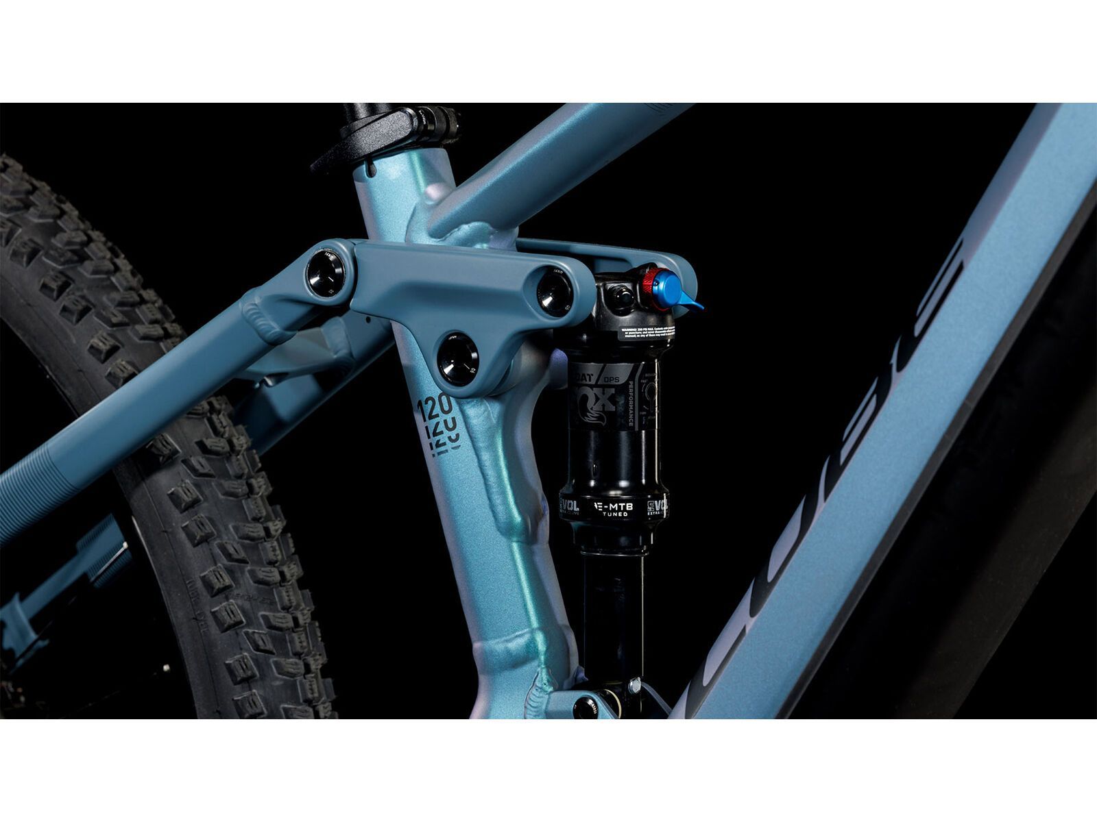 Cube Stereo Hybrid 120 ABS 750 29, smaragdgrey´n´blue - Bild 4