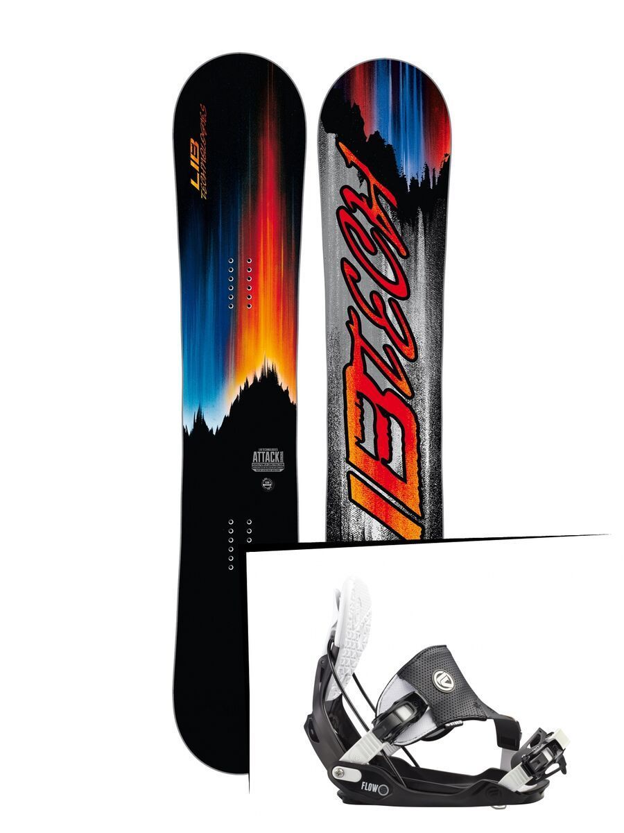 Set: Lib Tech Attack Banana 2017 + Flow Five Hybrid (1513190S) - Bild 1