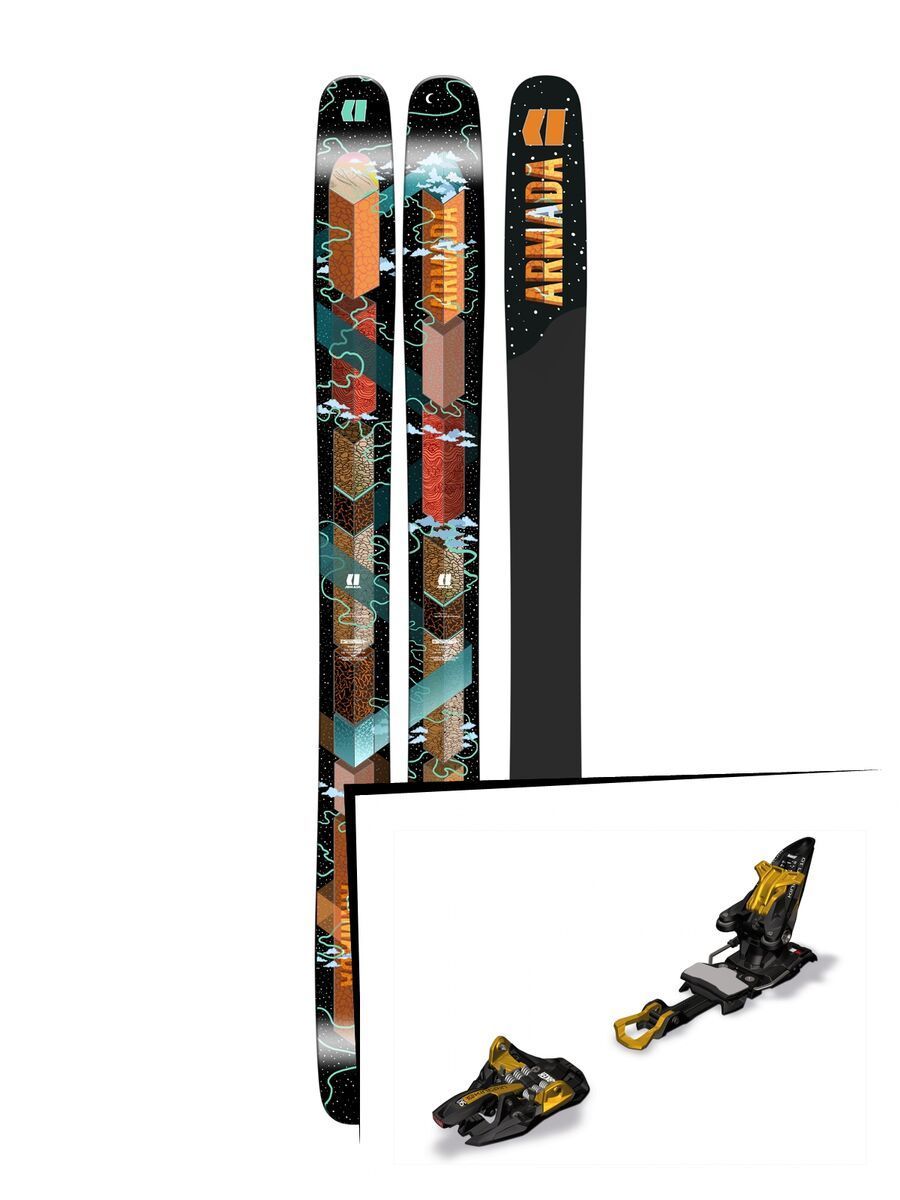 Set: Armada VJJ 2.0 2017 + Marker Kingpin 10 (1289301) - Bild 1