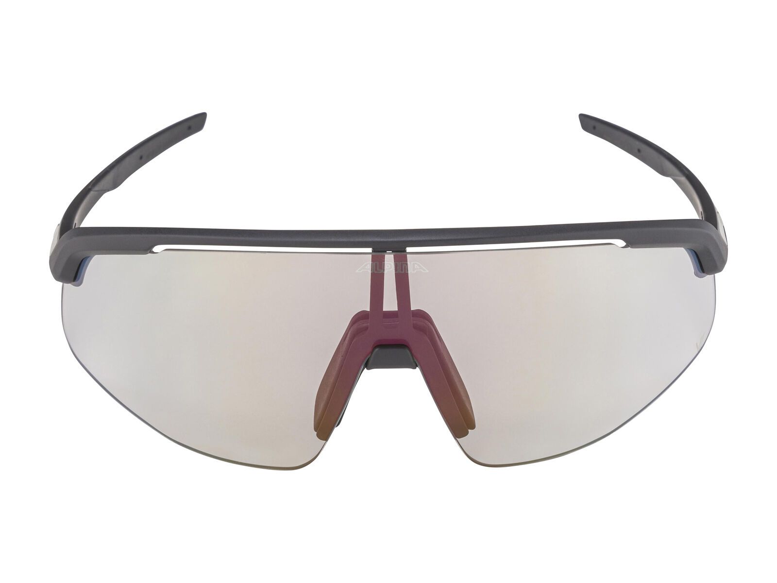 Alpina Turbo Pro V, Clear to Grey I Flash Red / black matt - Bild 2