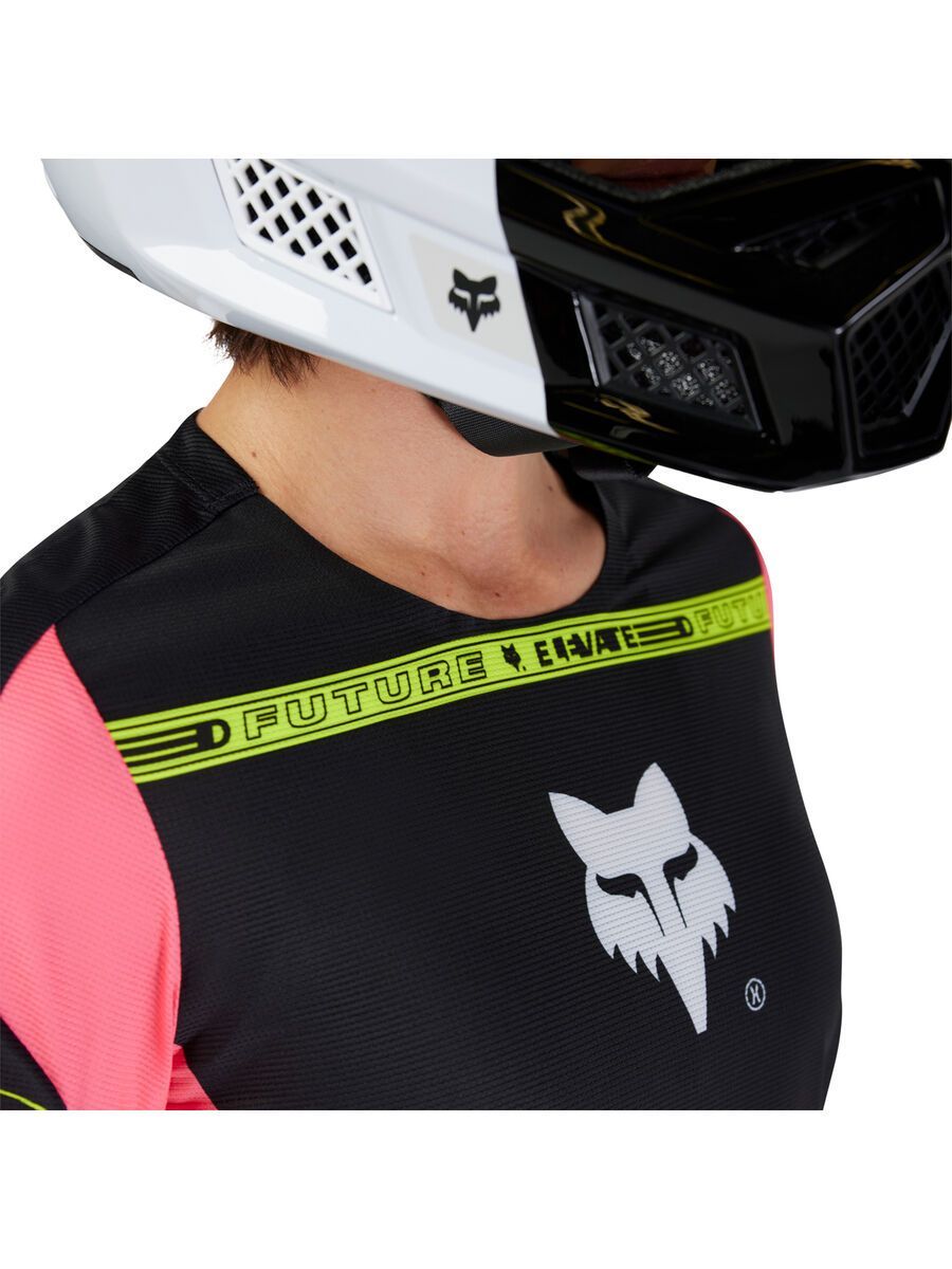 Fox Womans Flexair LS Jersey Elevated, black - Bild 5
