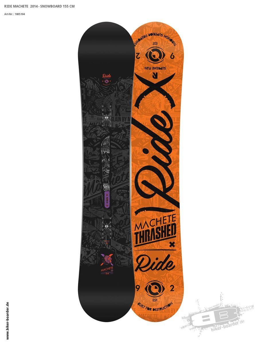 Set: Ride Machete  + Flow NX2-SE (1008207S) - Bild 2