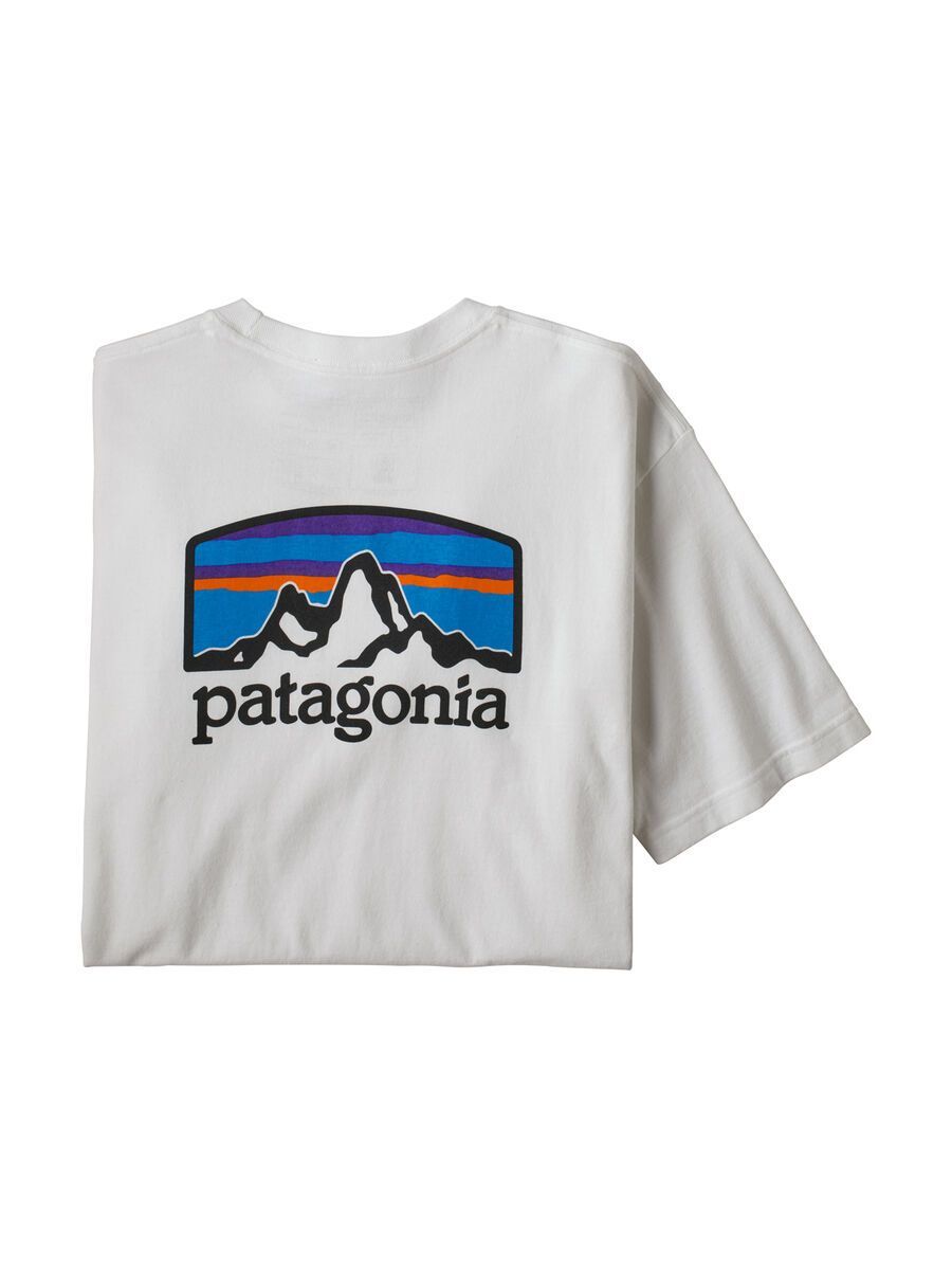 Patagonia Men's Fitz Roy Horizons Responsibili-Tee, white - Bild 1