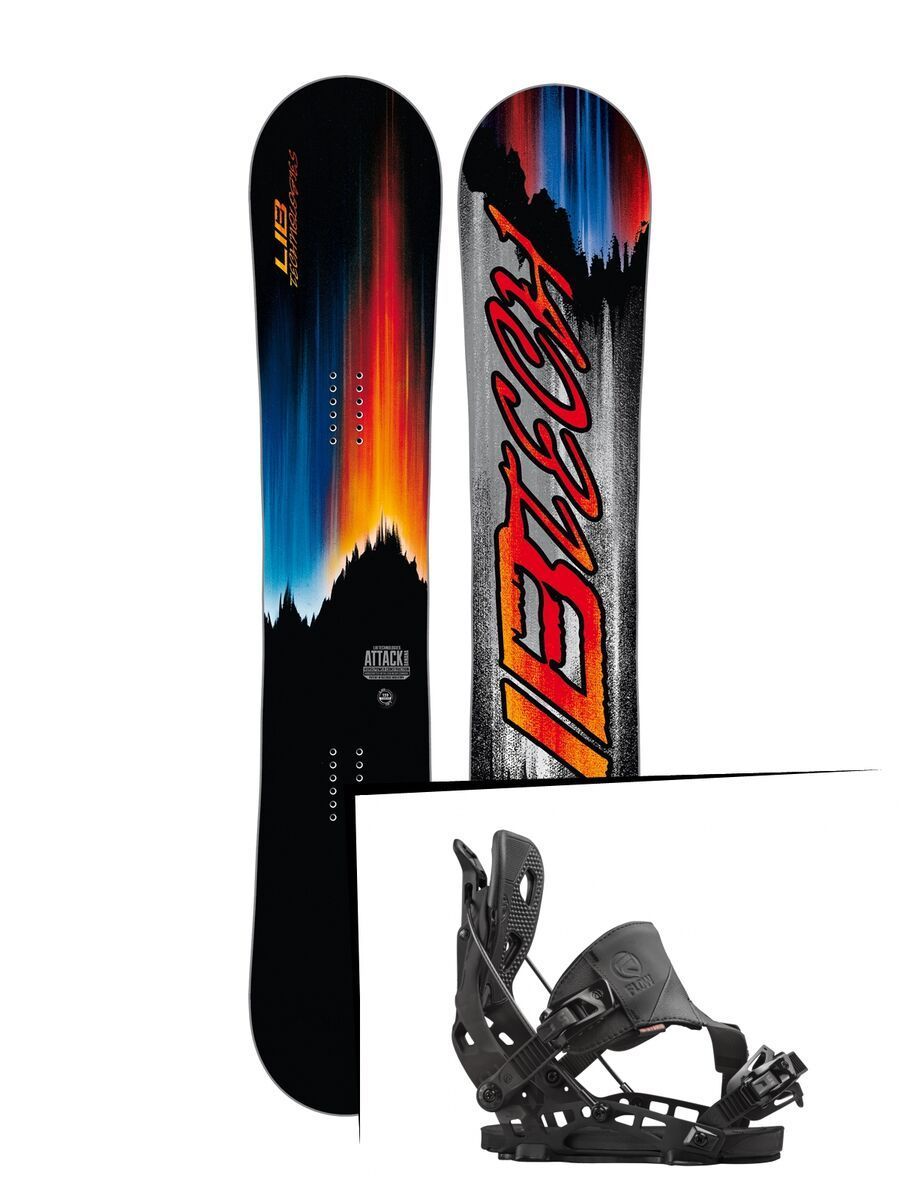 Set: Lib Tech Attack Banana 2017 + Flow NX2 Hybrid (1513124S) - Bild 1