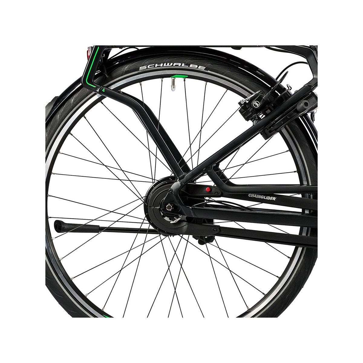 Cube Delhi Hybrid Pro 500 Easy Entry, glossy´n´flashgreen - Bild 4