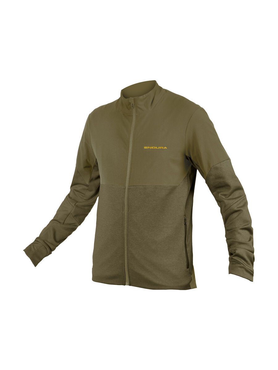 Endura Singletrack Thermal Jacke, tweed green - Bild 1