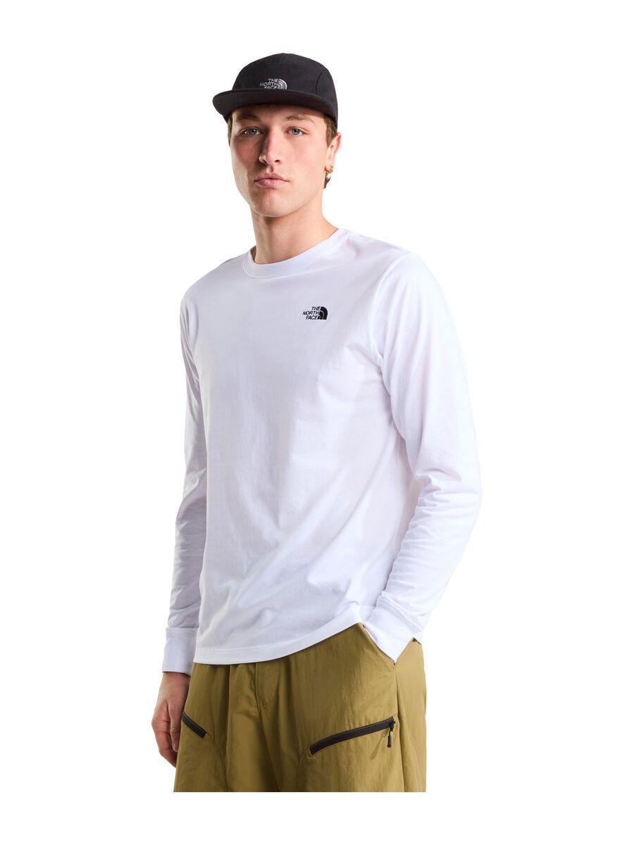 The North Face M Evolution Simple Dome Regular Long Sleeve, tnf white - Bild 3