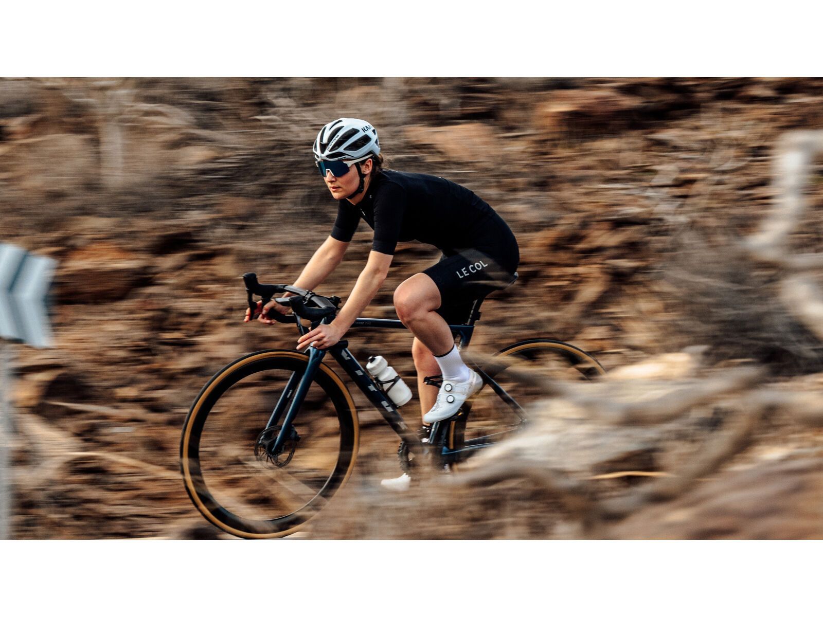 Le Col Womens Pro Bib Shorts II, black/white - Bild 13