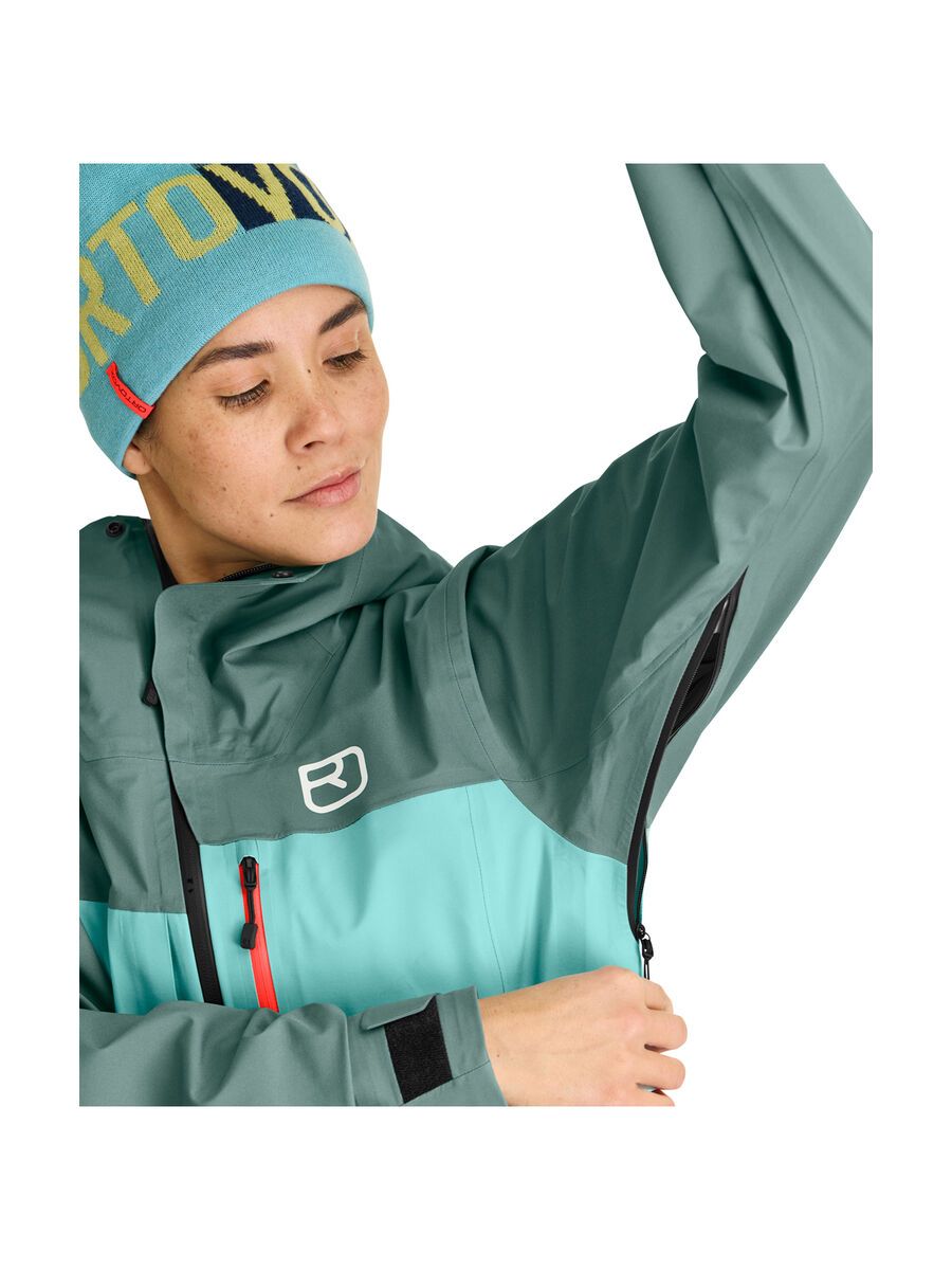 Ortovox 3L Ravine Shell Jacket W, bloom - Bild 4