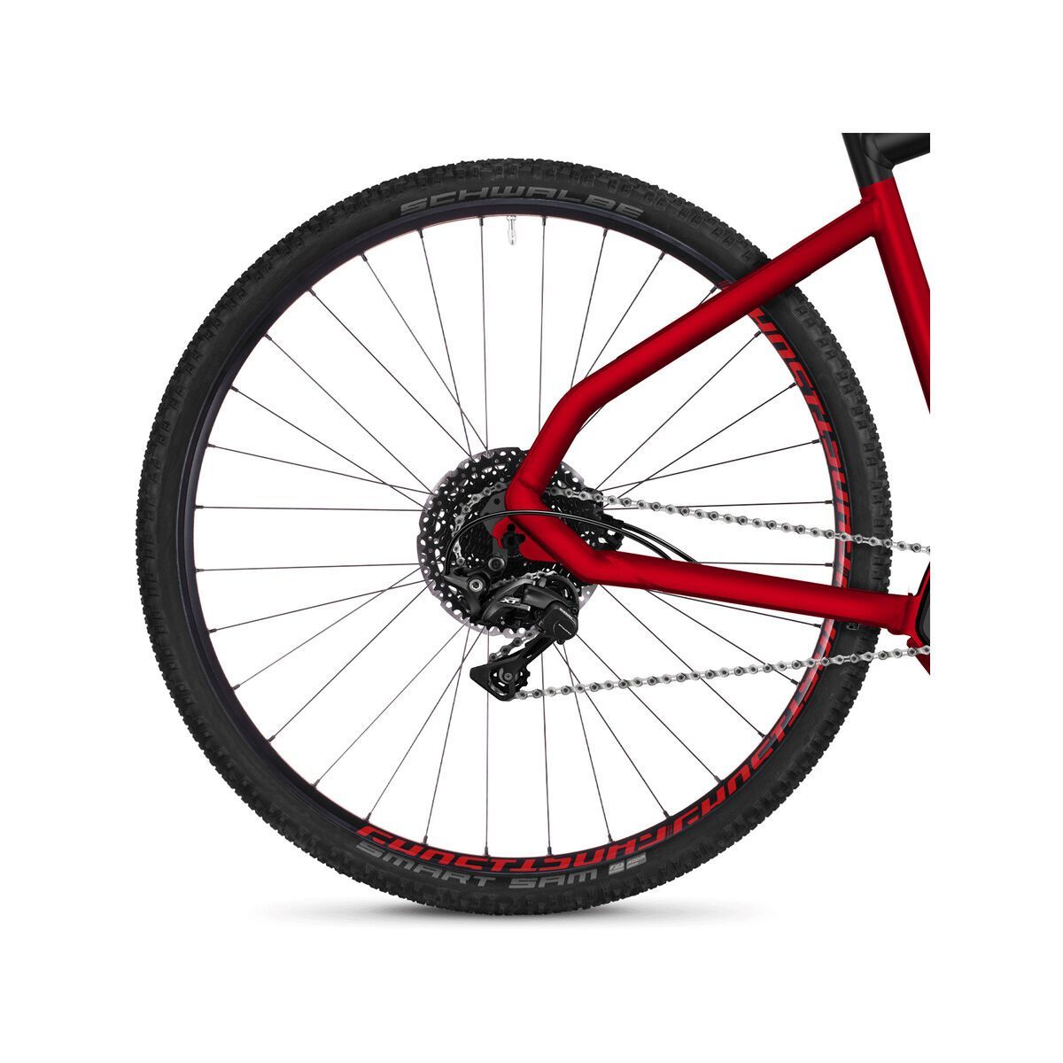 Ghost Hybride Square Cross B4.9 AL, riot red/night black - Bild 4