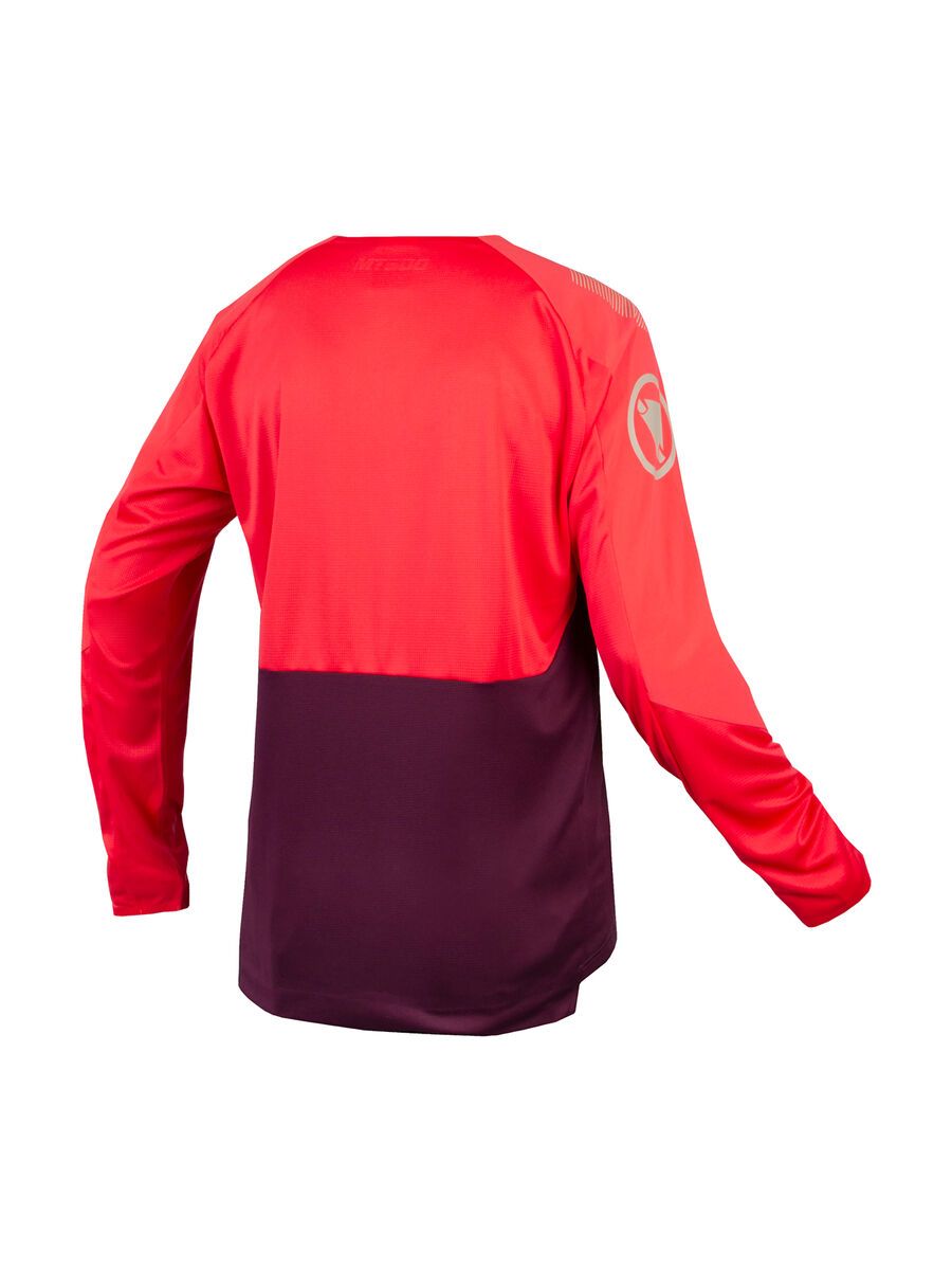 Endura MT500 Burner Trikot (Langarm), aubergine - Bild 2