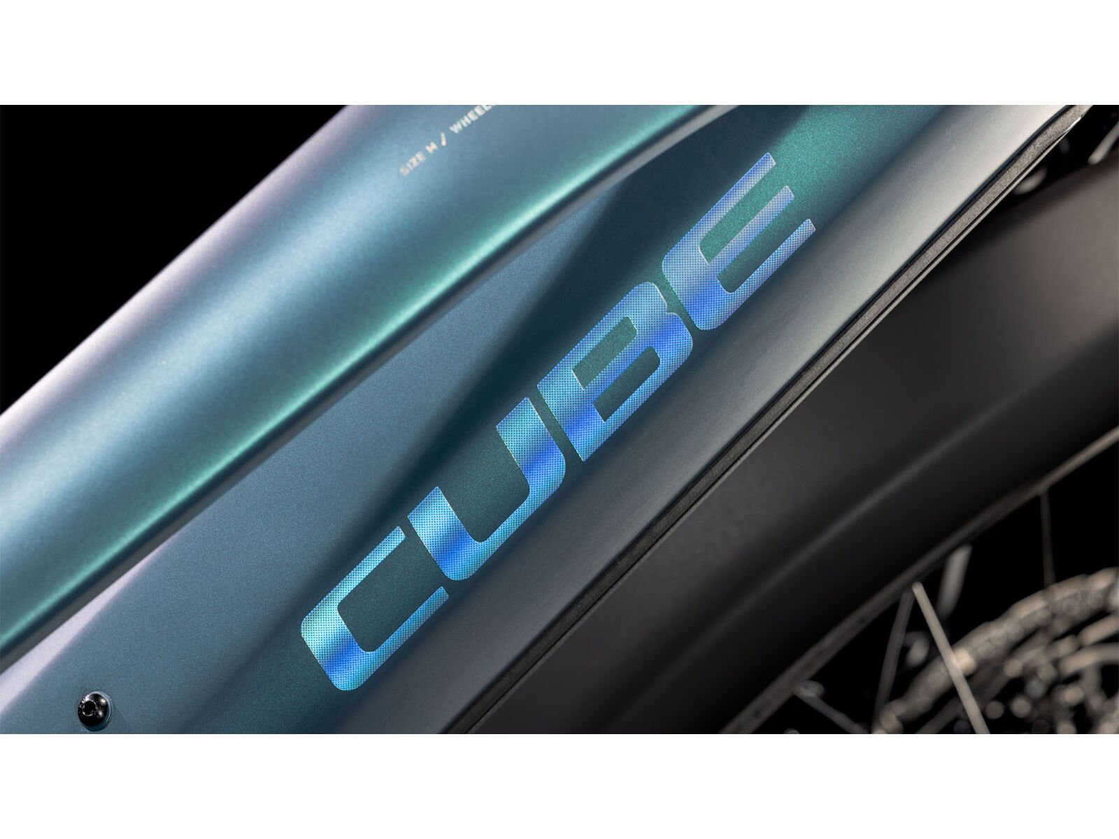 Cube Reaction Hybrid Pro 600 Allroad Trapeze 29, smaragdgrey´n´prism - Bild 3