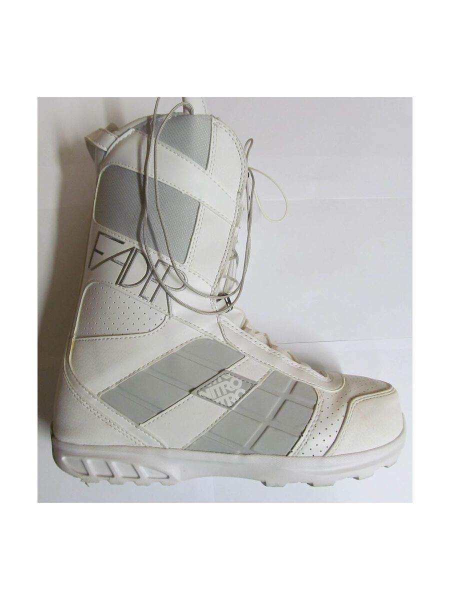 *** 2. Wahl *** Nitro Women's Fader TLS 2012, white/platinum - Snowboardschuhe | Größe 27.0 - Bild 2