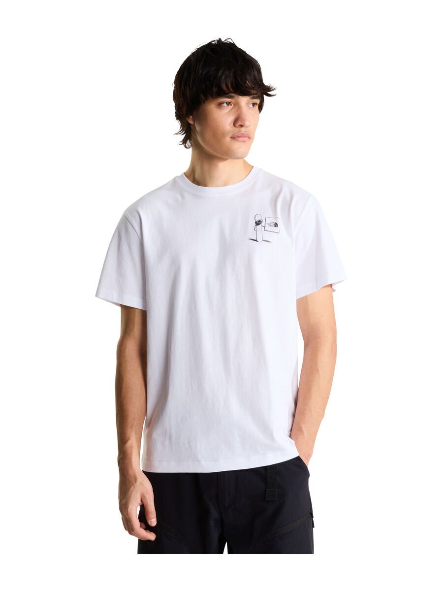 The North Face U Opposites Attract RLX SS Tee Graphic, tnf white - Bild 3
