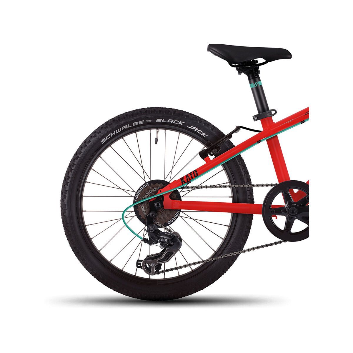 Ghost Kato Kid 2 AL 20, neon red/night black/jade blue - Bild 4