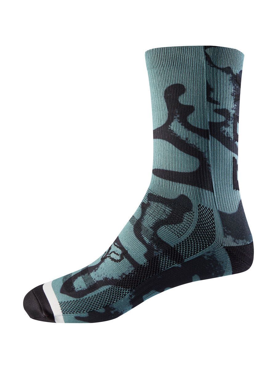 Fox Womens 8 Print Trail Sock, pine - Bild 1