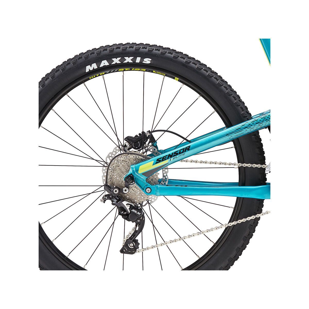 GT Sensor Elite 27.5, teal/neon lime - Bild 5