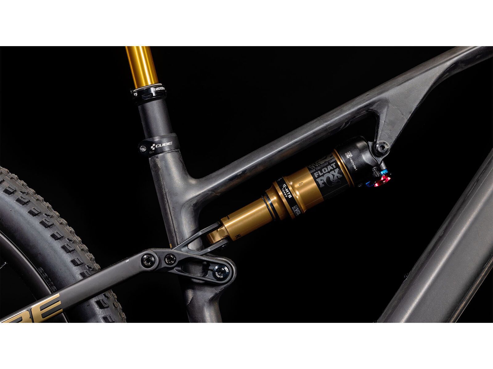 Cube AMS Hybrid One44 C:68X SLT 400X 29, carbon´n´golddust - Bild 6