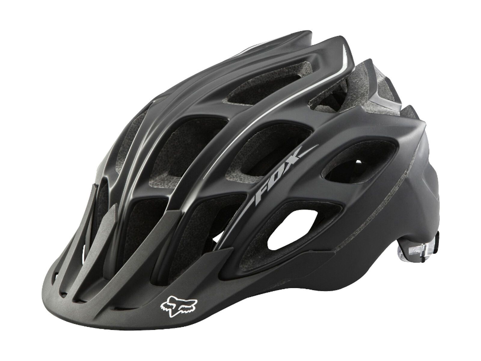 Fox Striker Helmet, matte black - Bild 1
