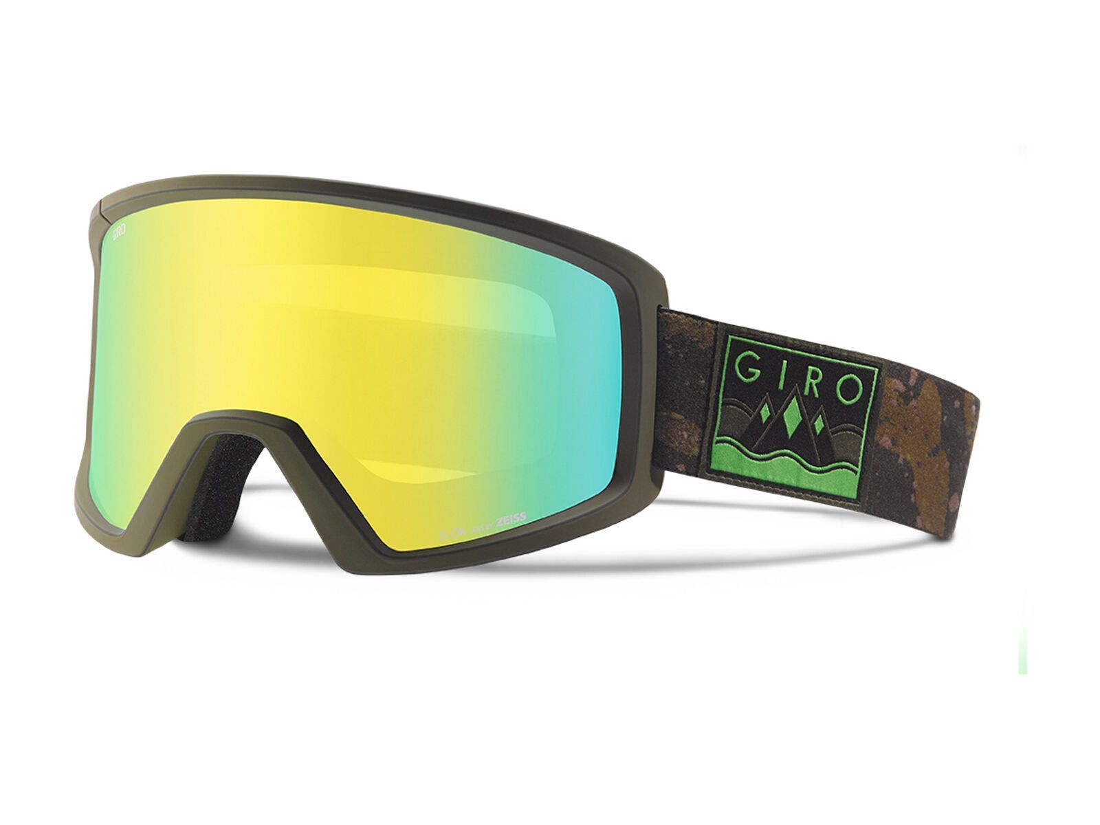 Giro Blok, mil spec olive/camo captain, loden yellow - Bild 1