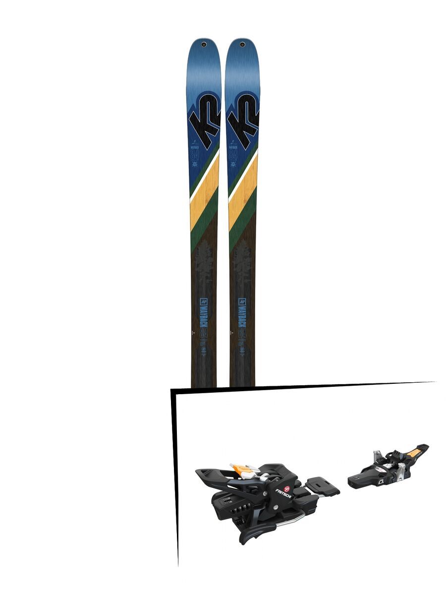 Set: K2 SKI Wayback 84 2019 + Fritschi Tecton 12 - Bild 1