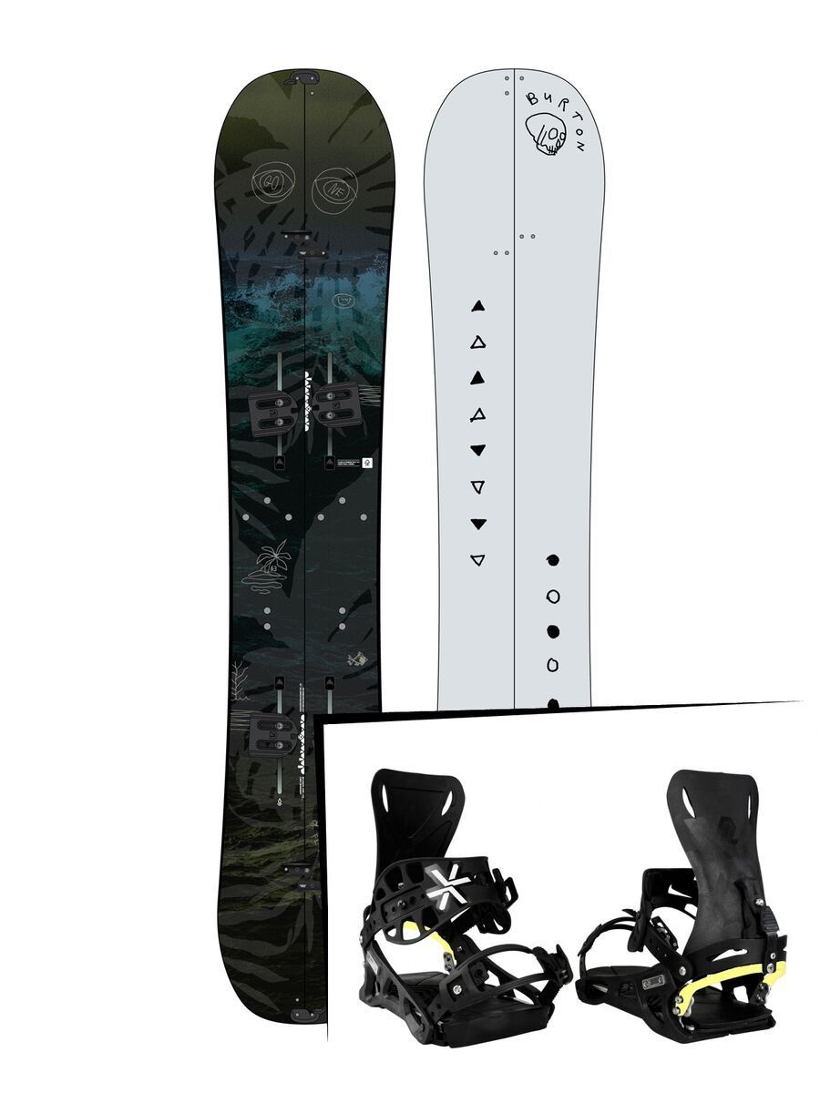 Set: Burton Flight Attendant Split 2019 + Karakoram Prime Connect R (2255803S) - Bild 1