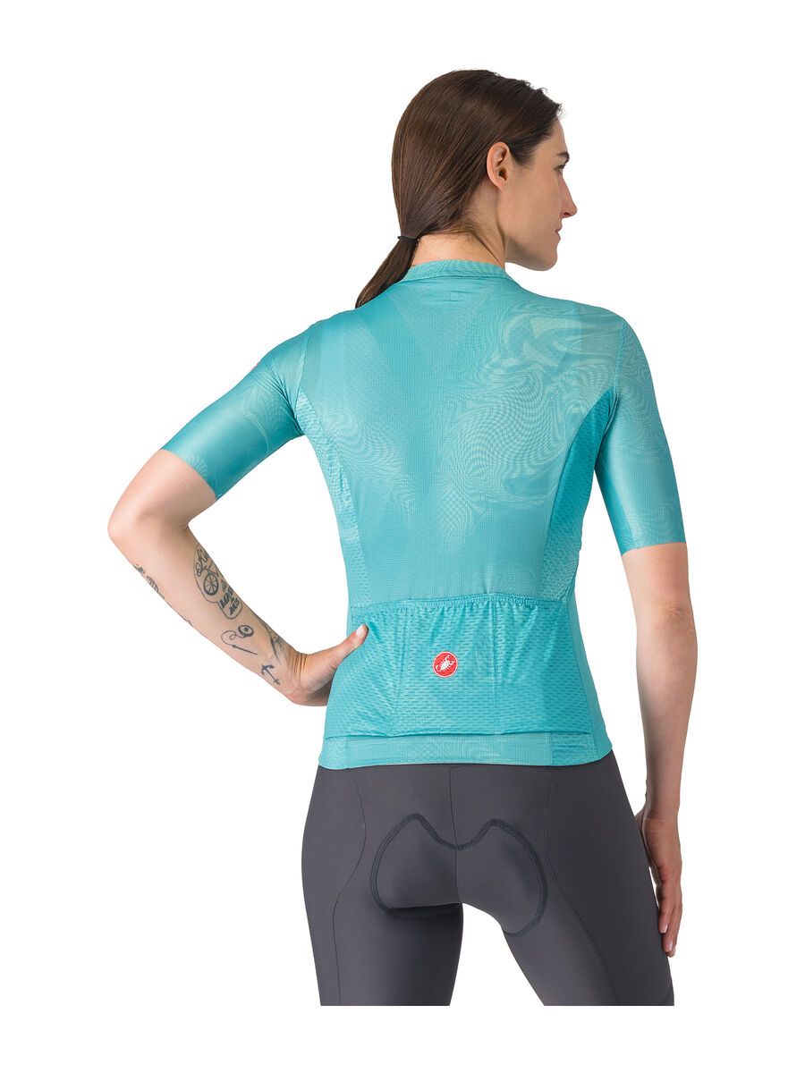 Castelli Fantasia Jersey, pool blue - Bild 3