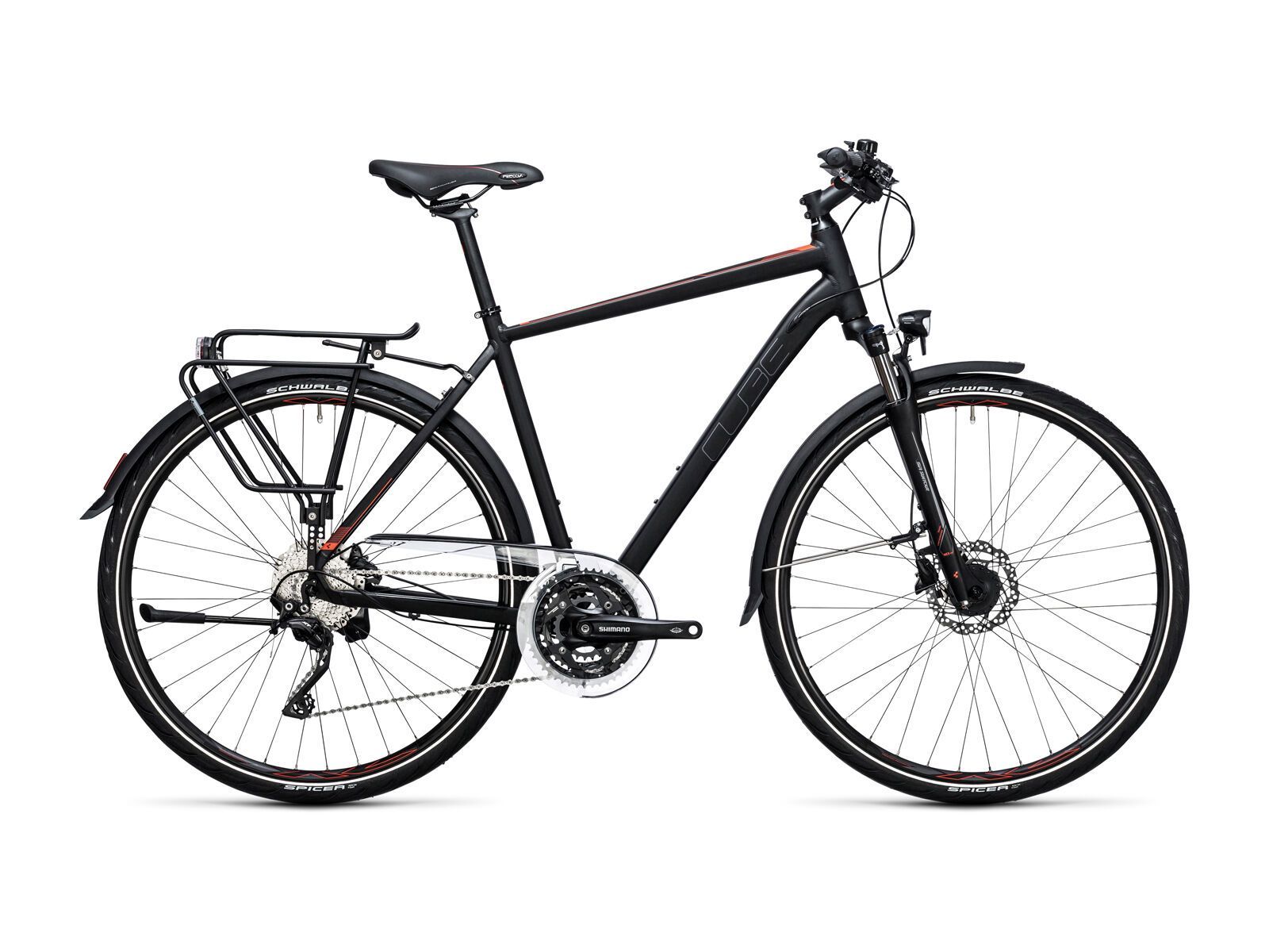 Cube Touring SL, black´n´flashred - Bild 1