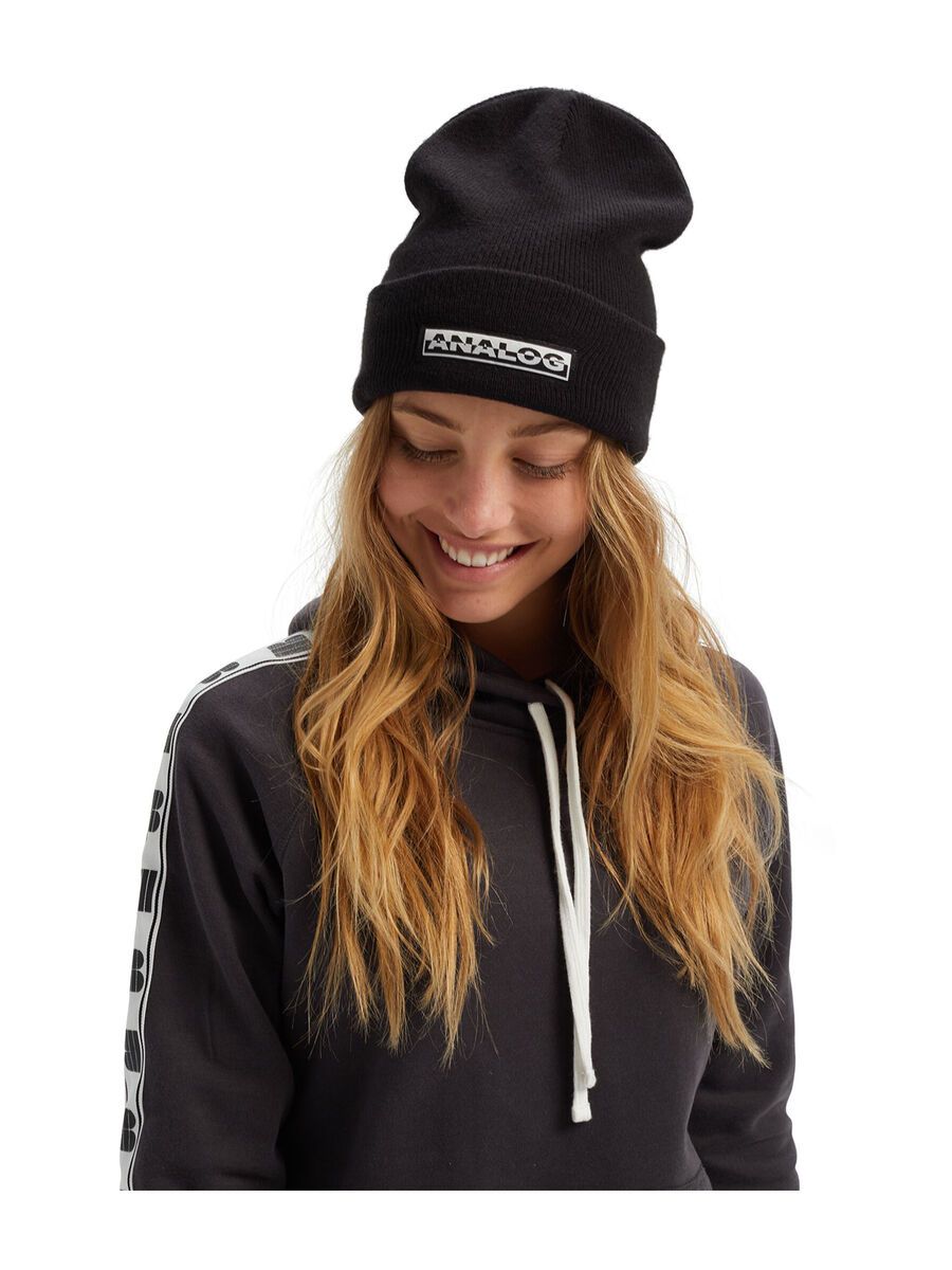 Analog Chainlink Beanie, true black - Bild 3