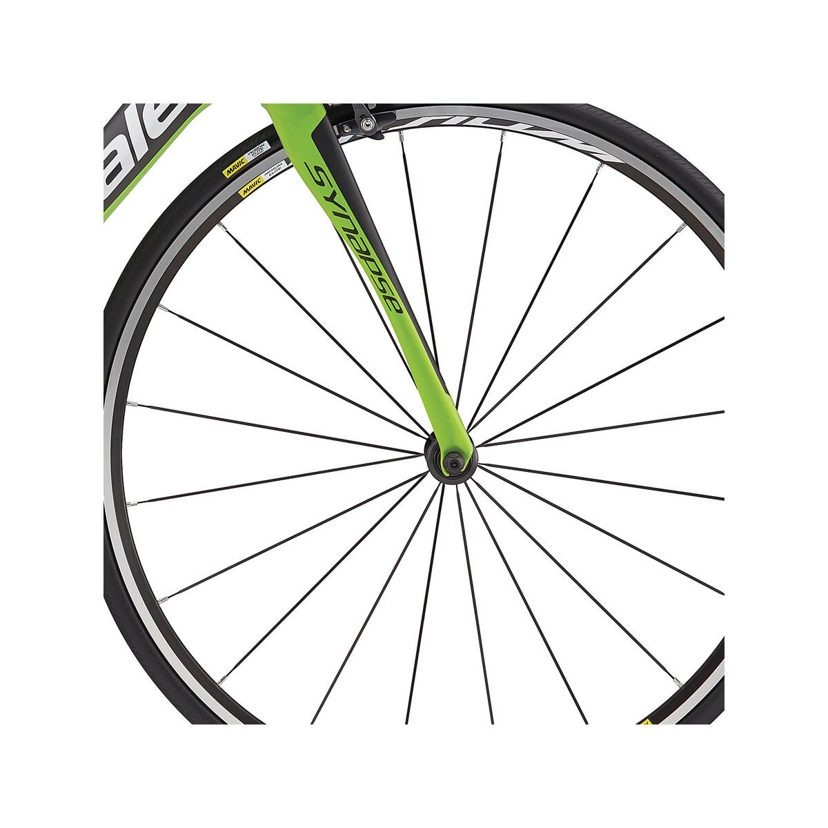 Cannondale Synapse Carbon Ultegra 3, berserker green w/ magnesium white and nearly black, matte - Bild 2