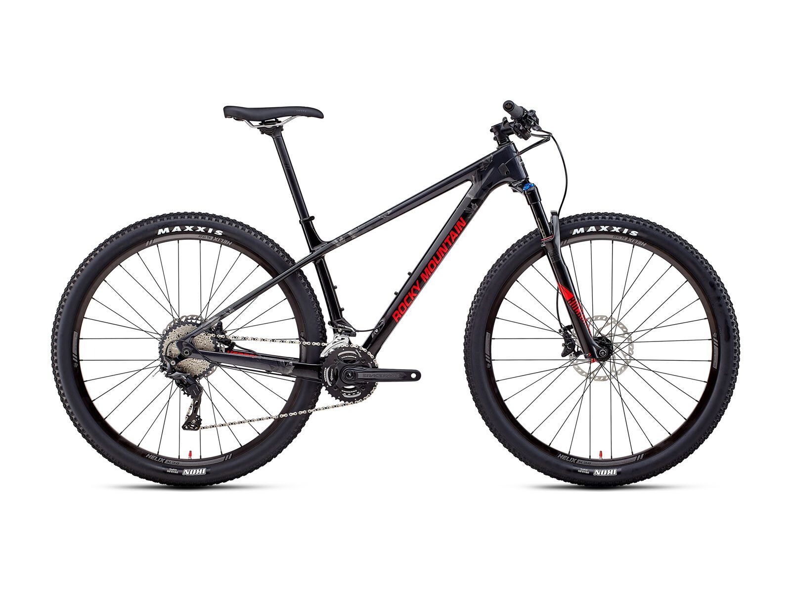 Rocky Mountain Vertex Carbon 50, smoke/black/flaming lips - Bild 1