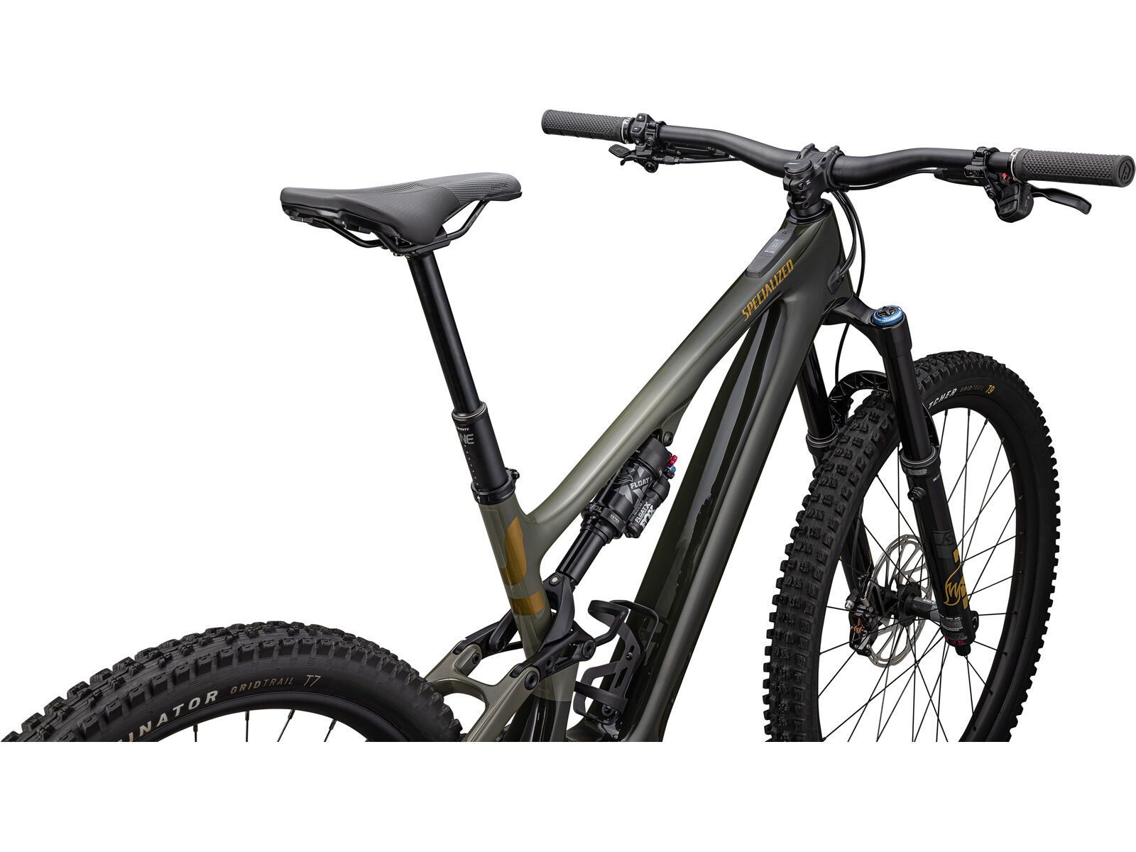 Specialized Turbo Levo SL Expert Carbon, dark moss/oak green/harvest gold - Bild 4