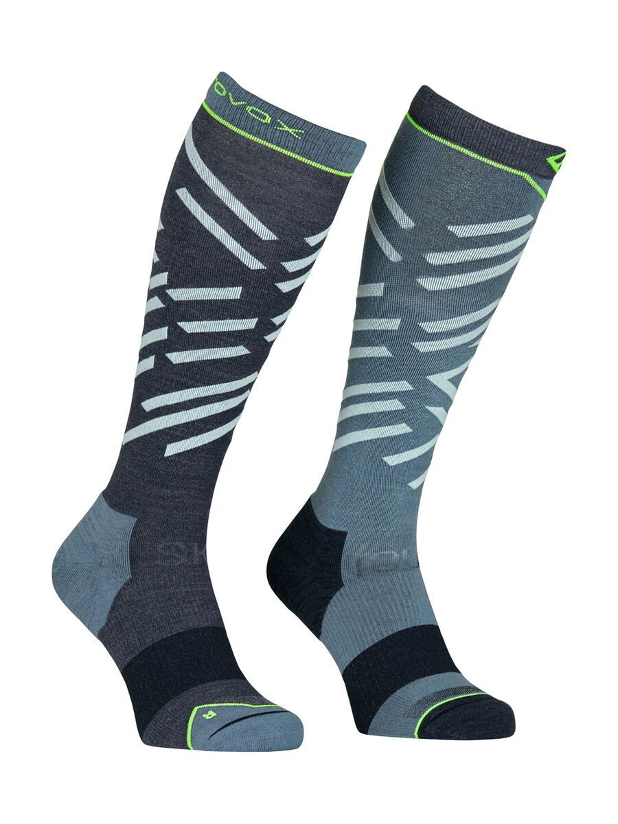 Ortovox Ski Tour Long Socks M, black raven - Bild 1