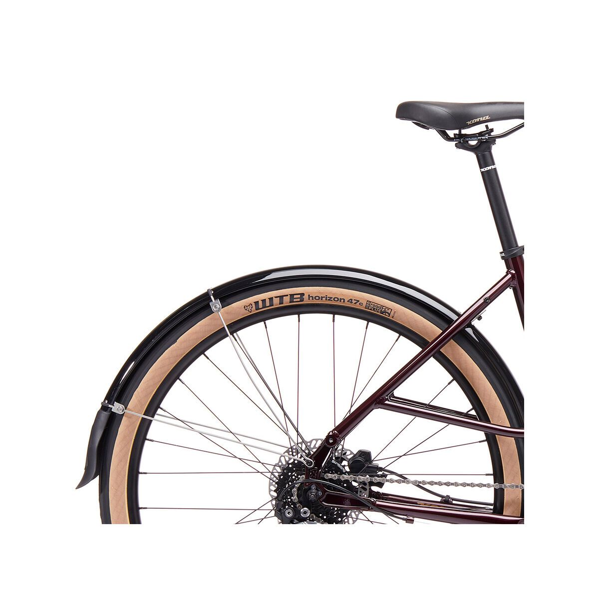 Kona Coco, matt deep red w/ metallic gold decals - Bild 6