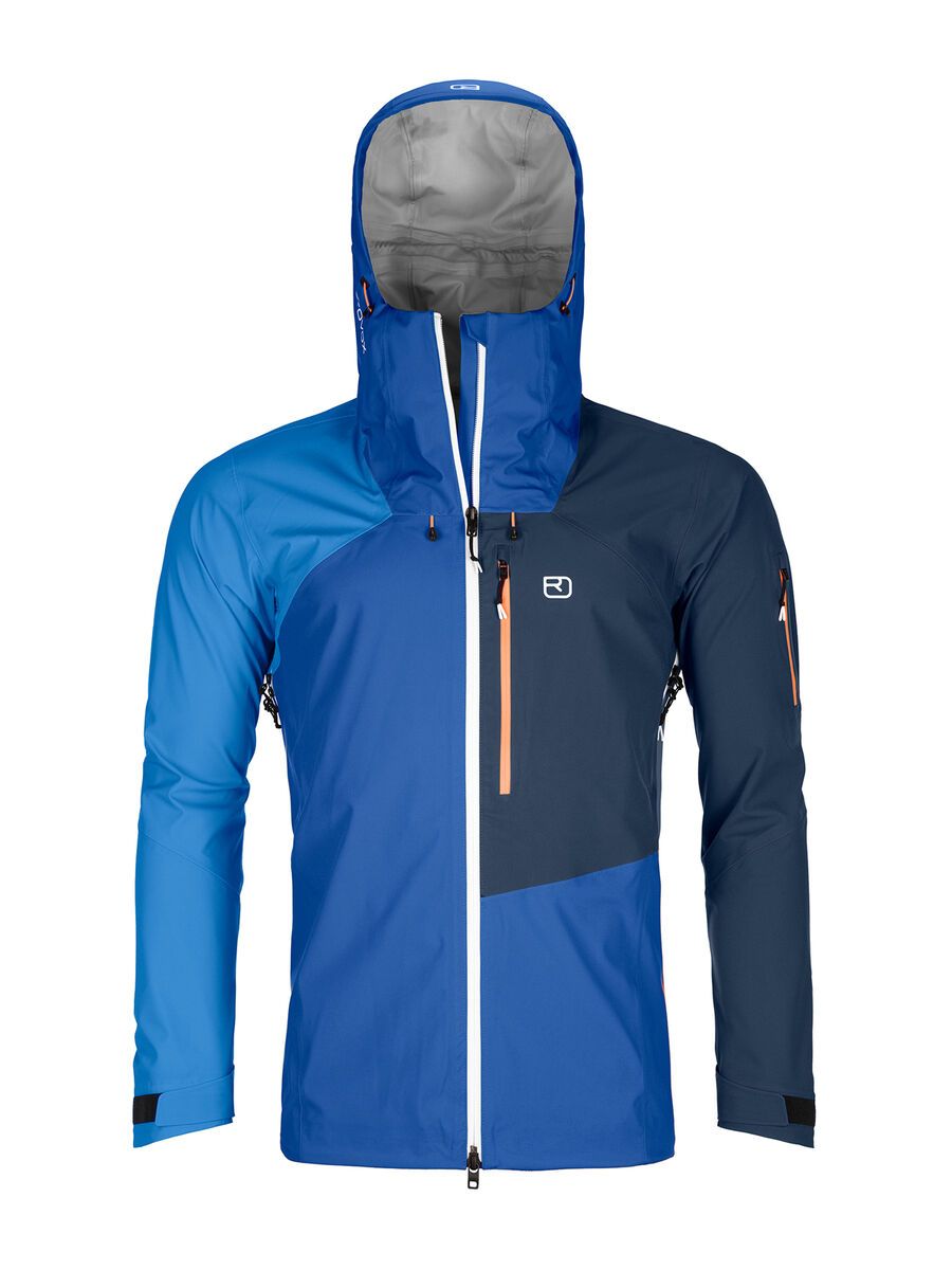 Ortovox 3L Merino Naked Sheep Ortler Jacket M, just blue - Bild 1
