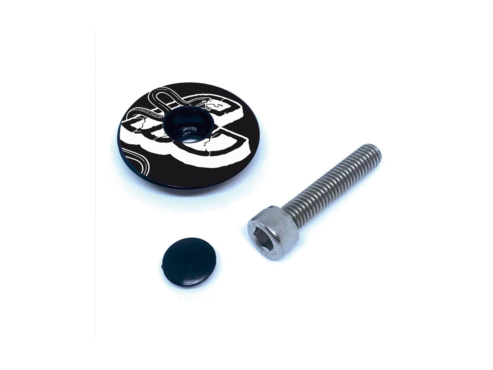 Cinelli Top Cap Mike Giant, black/white - Bild 1