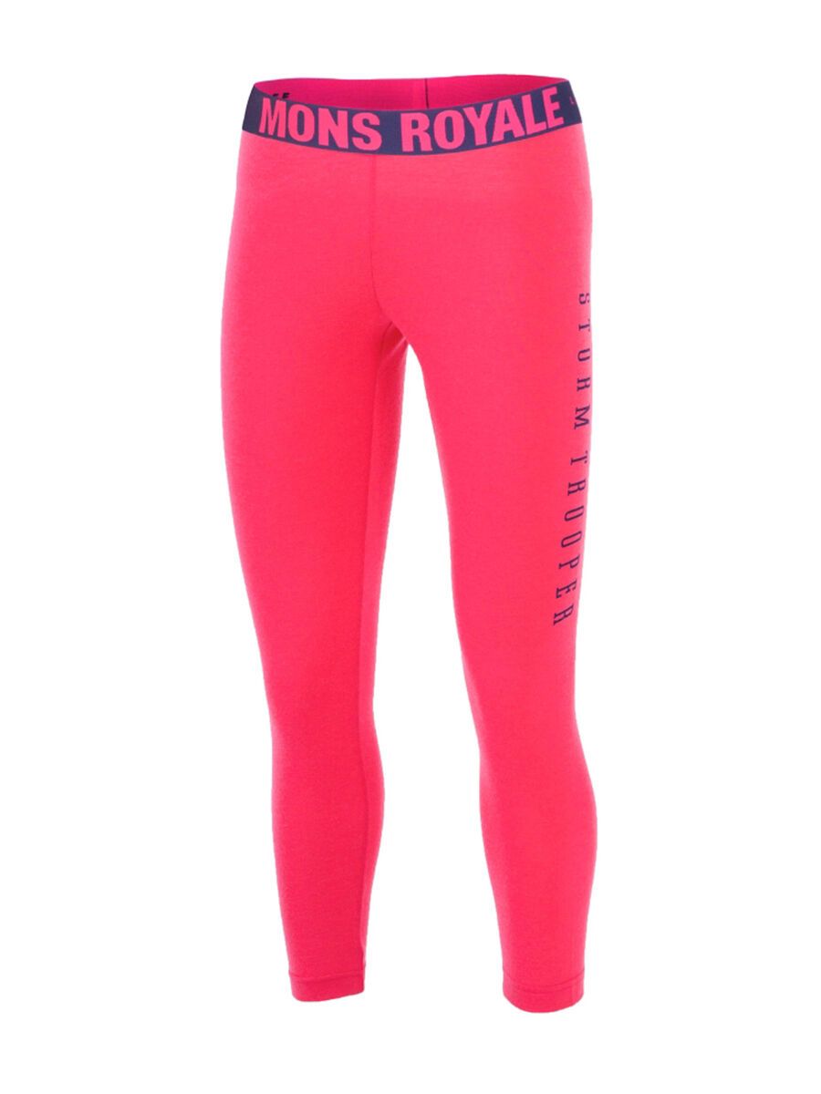 Mons Royale Legging, hot pink - Bild 1